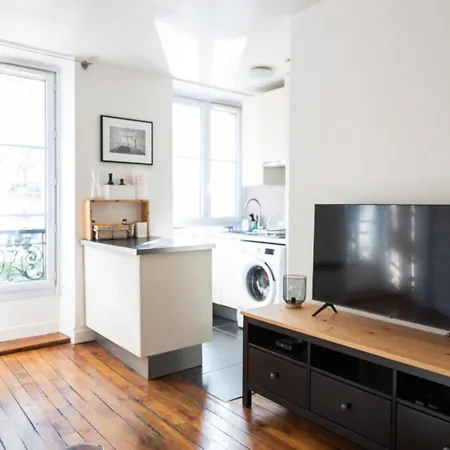 Nice Cosy Apt For 2 Near Montmartre